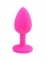 Анальная пробка Pink Silicone Light Pink, S (820153) 0