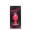Анальная пробка Pink Silicone Light Pink, S (820153) 1