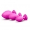 Набір анальних пробок LUXE BLING PLUGS TRAINING KIT PINK (T330855) 4