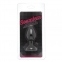 Анальная пробка Black Silicone Heart Diamond, S (820163) 0