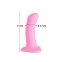 Фаллоимитатор Fun Factory AMOR, розовый, длина 14,6 см, диаметр 3,7 см, изогнутый, SX0984 2