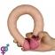 Двосторонній фалоімітатор King Size Realistic Ladykiller Tapered Double Penetration 14