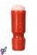 Мастурбатор Toyfa A-Toys червоний/чорний, вагіна, 24х7,6 см (661100763004) 0