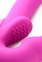 Безремневой страпон с вибрацией Strap U, силиконовый, розовый, 24.7 х 4 см (AF624-Pink) 1