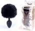 Анальная пробка с хвостом зайчика Jewellery (BS64100) 0