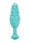 Анальна пробка з вібрацією B-Vibe Texture Bump, рельєфна, блакитна (BV28247) 1