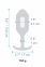 Анальна пробка з вібрацією b-Vibe VIBRATING SNUG PLUG розмір L, синя (BV-035BLU) 2