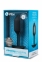 Анальна пробка з вібрацією Snug Plug 2 B-Vibe, силіконова, чорна (BV-014 BLK) 5