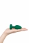 Анальна пробка з вібрацією та пультом B-Vibe - Vibrating Jewel Plug M/L Emerald (BV31665) 4