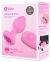 Анальна пробка з вібрацією та пультом керування B-Vibe Vibrating Heart Plug S/M Pink (54015690000) 0
