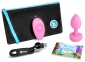 Анальна пробка з вібрацією та пультом керування B-Vibe Vibrating Heart Plug S/M Pink (54015690000) 3