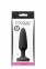 Анальная пробка силикон NS Novelties COLOURS PLEASURES SMALL PLUG BLACK (T280729) 0