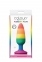 Анальная пробка силикон NS Novelties COLOURS PRIDE EDITION PLEASURE PLUG M (T280667) 0