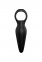 Анальная пробка с вибрацией Dream Toys CHEEKY LOVE TAPERED PLUG BLACK (DT21548) 1