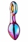 Анальный плаг из боросиликатного стекла GLAMOUR GLASS CHUNKY RING PLUG (DT22024) 1