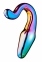 Анальний плаг із боросиліктного скла GLAMOUR GLASS SLEEK ANAL TAIL PLUG (DT22022) 0