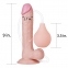 Фалоімітатор Squirt Extreme Dildo Flesh 9
