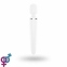 Вібромасажер Satisfyer Wand-er Woman (White/Chrome), розмір XXL (SO3458) 3