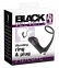 Масажер простати з эрекционным кільцем Black Velvets Vibrating Ring & Plug 0