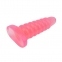 Велика анальна пробка Chisa Hi-Rubber Chubby Anal Plug Pink (CH30756) 1