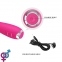 Стимулятор G-точки з електростимуляцією Pretty Love Hector Pink (6603BI0838) 3