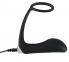 Масажер простати з эрекционным кільцем Black Velvets Vibrating Ring & Plug 4