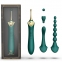 Вибратор двухсторонний универсальный ZALO BESS2 Turquoise Green (SO8238) 4