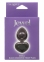 Анальная пробка CalExotics Diamond Heart Plug Small, чёрная, 5,7 × 3,2 см (CE16516B) 0