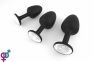Анальная пробка Marc Dorcel Geisha Plug M, 7,5х3,3 см (Белый) 3