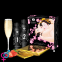 Гель для масажу Shunga ORIENTAL BODY-TO-BODY - Sparkling Strawberry Wine, 2 x 225 мл 4