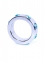 Эрекционное кольцо Boss Series Metal Cock Ring with Light Blue Diamonds Medium (64-00005) 0