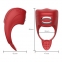 Эрекционное кольцо с электростимуляцией Foxshow – Vibrator – Silicone Ring Red USB (F63024) 4
