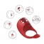 Эрекционное кольцо с электростимуляцией Foxshow – Vibrator – Silicone Ring Red USB (F63024) 7