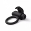 Ерекційне кільце з вібрацією Easy Toys Bunny Vibe Ring Black (ET01404) 1