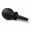 Анальный душ Easytoys Steamy Douche с рельефным носиком, черный (ET405BLK) 0