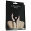Маска із прорізом для рота чорна Ouch Subversion Mask Dark-Black (BS49523) 2