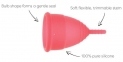 Менструальные чаши Mae B Intimate Health 2 Large Menstrual Cups (MB10952) 1