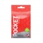 Мини мастурбатор нереалистичный Tenga Pocket Block Edge, с рельефом, белый (TN54166) 3