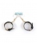 Наручники Fetish Boss Series Handcuffs with cristals 3 cm Gold (BS33095) 1