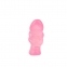 Рифлена анальна пробка Chisa Hi-Rubber Raging Mini Plug Pink (CH30706) 2