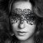 Маска в наявності Bijoux Indiscrets - Dalila Mask, вінілова, клейове кріплення, без зав'язок (SO2331) 0