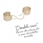 Наручники Bijoux Indiscrets Desir Metallique Handcuffs - Gold, металлические, стильные браслеты (SO2664) 3