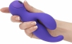 Вибратор-кролик с сенсорным управлением Touch by SWAN - Solo Purple, для точки G (SO2731) 3