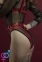 Гартеры Feral Feelings - Belt Briefs, трусики, натуральна шкіра, колір червоний (SO3446) 0
