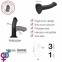 Насадка для страпона Strap-On-Me Mono Density Dildo Violet M (SO3570) 3