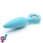 Анальная вибропробка KisToy Orville Blue, 3 см (SO3765) 2