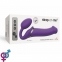 Безремневой страпон з вібрацією Strap-On-Me Vibrating Violet L, діаметр 3,7 см (SO3826) 4
