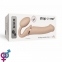 Безремневой страпон з вібрацією Strap-On-Me Vibrating Flesh L, діаметр 3,7 см (SO3828) 3