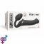 Безремневой страпон з вібрацією Strap-On-Me Vibrating Black L, діаметр 3,7 см (SO3829) 4