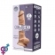 Фаллоимитатор с вибрацией SilexD Vetus Vibro Flesh (MODEL 1 size 8in), двухслойный, диаметр 4,2 см (SO3836) 0